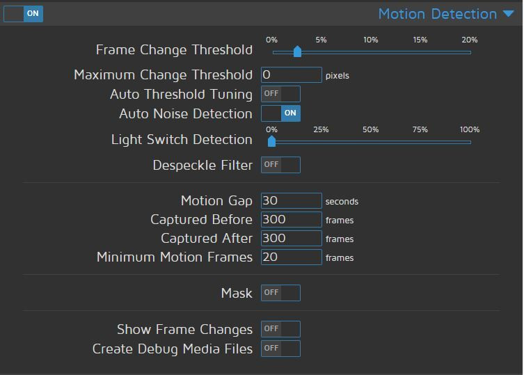 Motion Detection Motion Detection