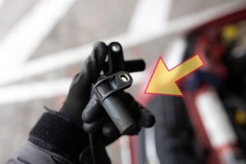 Crankshaft position sensor holding up