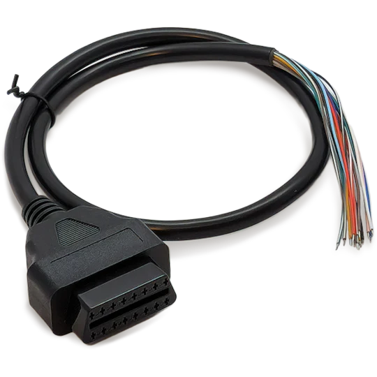 Female CAN Bus cable with open wires